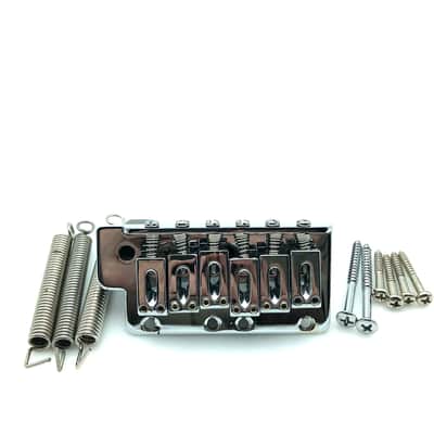 Stratocaster Style Tremolo Vibrato Assembly Chrome image 1