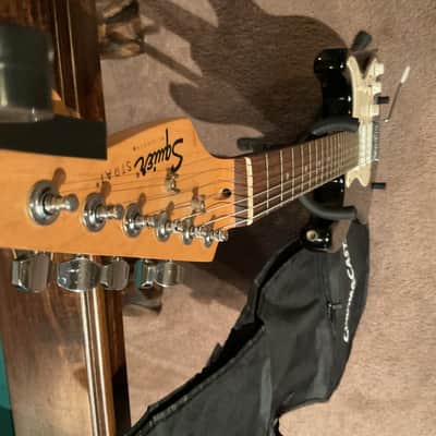 Fender Squire  Stratocaster with new gig bag and a Capo image 4