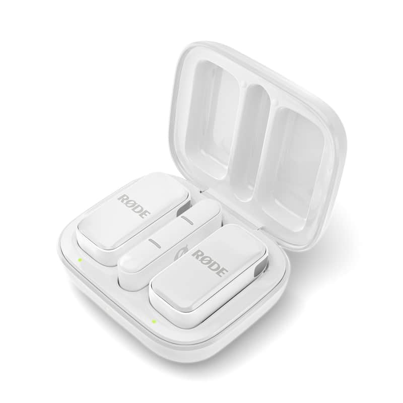 RODE Ultra-compact Wireless Microphone System, USB-C Connector White image 1