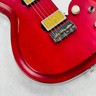 Fender '72 Telecaster Deluxe Neck & German Carve Body Partscaster 2006 - Red image 4