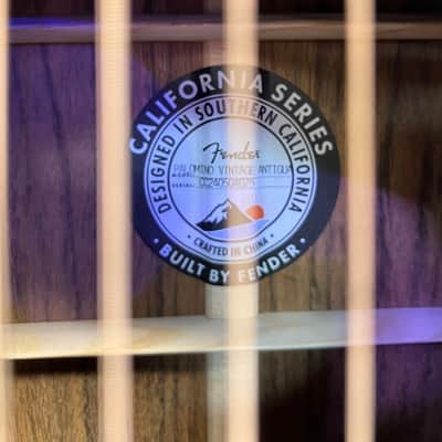 Fender Limited Edition California Vintage Palomino with Case, Antigua Pickguard, Antigua image 8