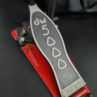 Used DW Double Pedal - 5002 / Nylon Strap w/ Gibraltar Bag image 5