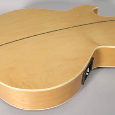 Washburn Vantage VB30CE Acoustic-Electric Cutaway Bass Natural w/OHSC image 14