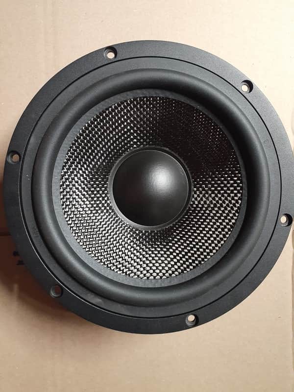 BASS HORN DRIVER 8" WOOFER CARBON FIBER INFINITY REPLACEMENT 8" BASS GUITAR SPEAKERS BEST 8" UNDER $350 22CAP-AC image 1