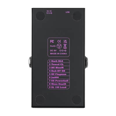 M-vave MINI-AMP Pre-amp Simulation Effect Pedal 9 Classic Amp Effects,price include the import duty for US buyer image 4