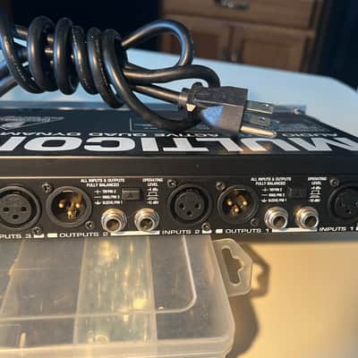 Behringer Multicom Pro-XL MDX4600 4-Channel Audio Interactive Dynamics Processor w IEC power cable & rack mount bolts/washers image 7