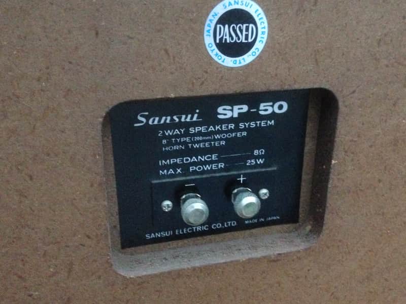 Sansui SP-50 Vintage Audiophile Hi Fi Speakers MIJ | Reverb