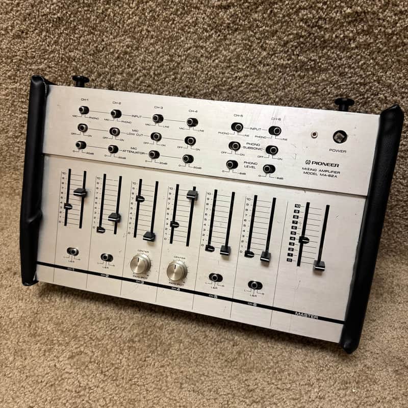 Pioneer MA-62A Mixing Amplifier Silver