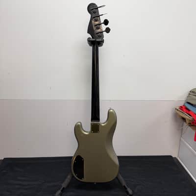 Vintage Fender P-J Precision Jazz 4-String Electric Bass Guitar Made in Japan MIJ Factory Kahler Tremolo Bridge image 17