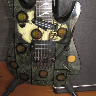 HAMER CALIFORNIAN HOLOSKULL USA VINTAGE 1992 HOLOSKULL HAND PAINTED image 1
