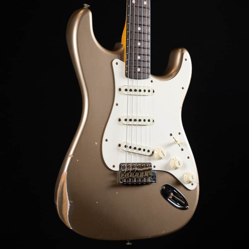 Fender Custom Shop Limited 1959 Stratocaster Relic - Shoreline Gold image 1