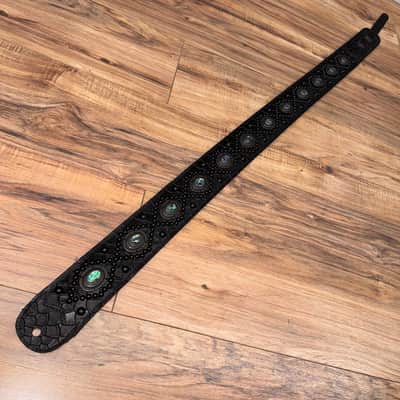 Carlino Orianthi model abalone black scale leather 2025 - Black image 8