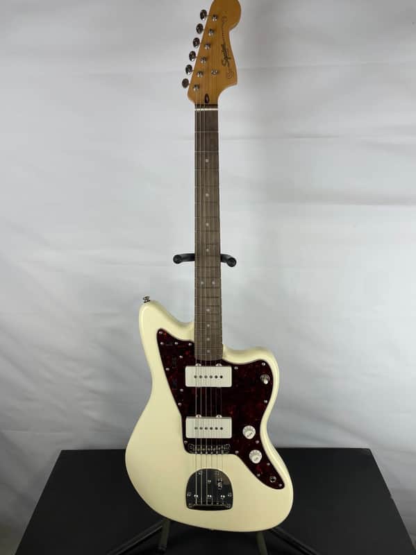 Squier Classic Vibe '60s Jazzmaster Electric Guitar, Laurel Fingerboard, Olympic White