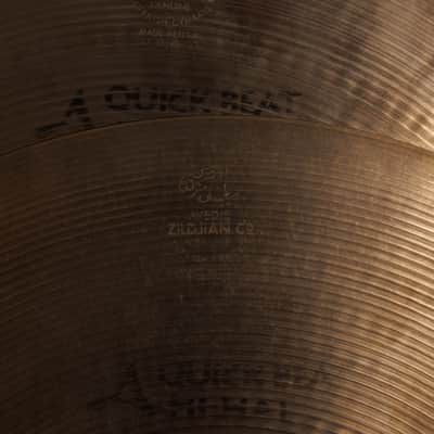 Zildjian A 14" Quick Beat Hi Hat Cymbals 1242g 1453g image 3