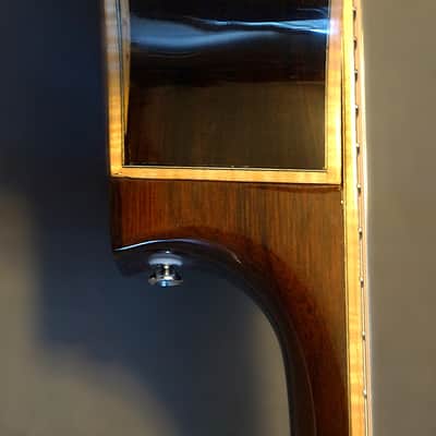 Hewett Brazilian Rosewood Grand Concert Cutaway – Handwritten Spec Sheet, Documented Build, Excellent Condition image 18