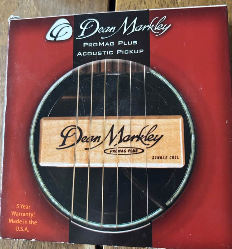 Dean Markley DM3010 Pro Mag Plus Single Coil Acoustic Guitar Pickup 2010s - Natural image 1