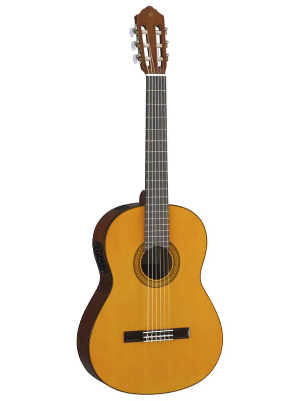 Yamaha CGX102 Classical Acoustic-Electric Guitar - Natural image 1