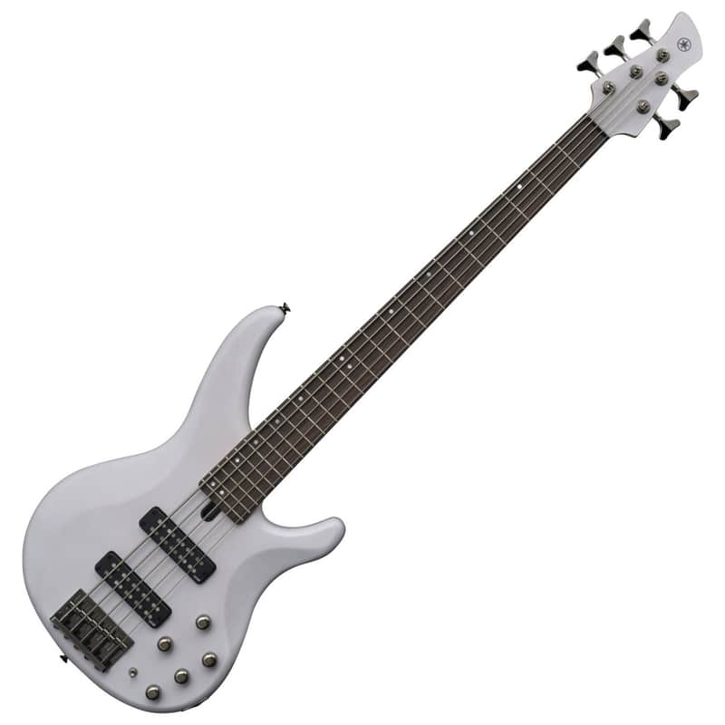 Yamaha TRBX505 5-String Bass Transparent White | Reverb