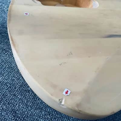 Basswood 4 String Bass Guitar Body image 8