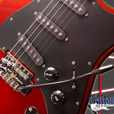 Premier Korean Strat Style Electric 6 String Rare Blackened Rosewood Fretboard image 10