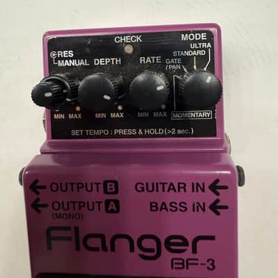 Boss Roland BF-3 Flanger Stereo Digital Guitar Bass Effect Pedal image 2