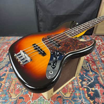 1962 Fender Jazz Bass Reissue Vintage Collection 3 Tone Sunburst Model JB62-70US - 2002-2004 image 18