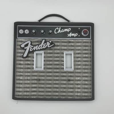 Bbguitar Fender Champ Amp Inspired Switch Plate 2025 - Blackface image 7