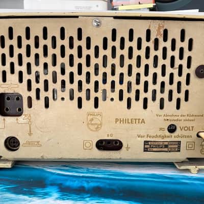 Philips Philetta Röhrenradio Vintage Loft, voll funktionsfähig! image 10