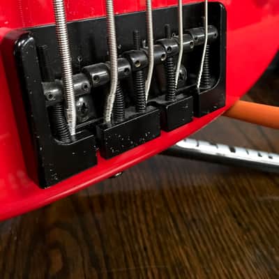 Red Carvin USA 5-String Factory Bass BK5 image 4