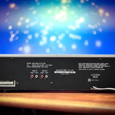 Stéréo Cassette AKAI HX-A1 - Vintage Années 70/80 - Argenté - État Fonctionnel