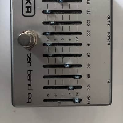 MXR M108S Ten Band EQ 2016 - Present - Silver image 2