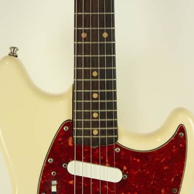 1964 Vintage Fender Duo-Sonic Professionally Refinished White Brazilian Rosewood ~CELAN~ +OHSC USA 1960's Pre-CBS L-Series image 4