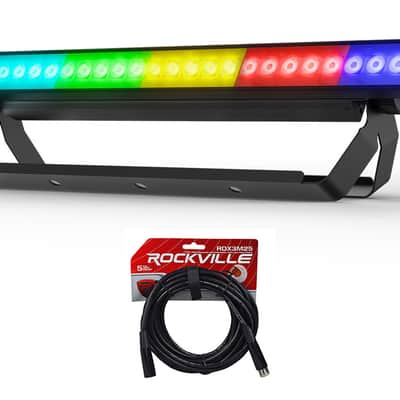 Chauvet DJ COLORSTRIP PIX ILS LED Light Bar Strip w/ Eye-Candy FX+DMX Cable image 1