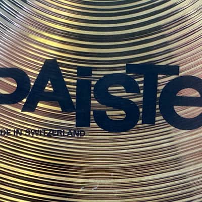 Paiste 14" Sound Formula Crystal Crash Cymbal 1999 - VIDEO image 12