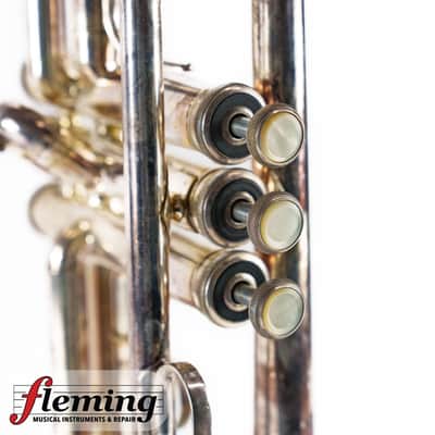 Don Miles Cincinnati Custom Bb Trumpet - Silver Plate / Heavy Tarnish image 15