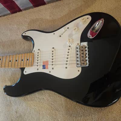 Fender Eric Clapton Artist Series Stratocaster with Vintage Noiseless Pickups 2001 - Present - Black image 3