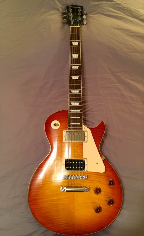 Edwards Jimmy Page Relic Les Paul E-LP-112LTS/RE Super Circuit