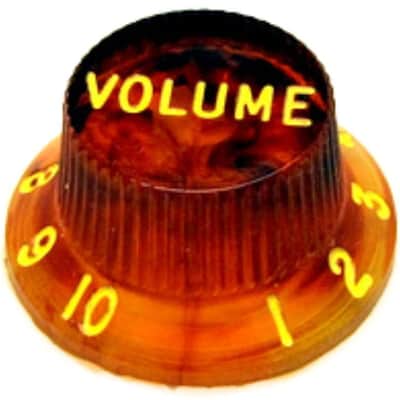 Haramis Musical Hardware Strat® style Volume Knob - blue swirl image 2