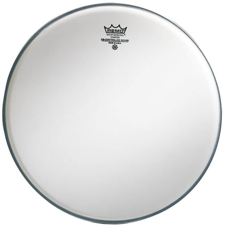 Peau de caisse claire 14'' - Remo CS Controlled Sound sablée rond transparent - CS-0114-20 image 1