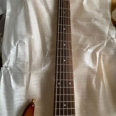 Custom 6 String Electric Bass Guitar Body, Neck Through Body, Rosewood Fingerboard image 3