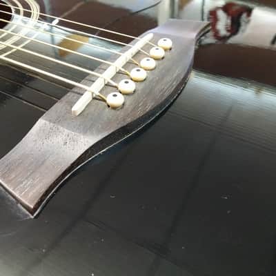 Ibanez V-70CE Acoustic/Electric Guitar (Black) image 3