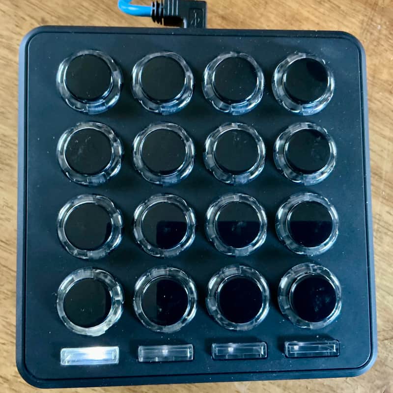 DJ Tech Tools Midi Fighter 3D 2010s - Black image 1