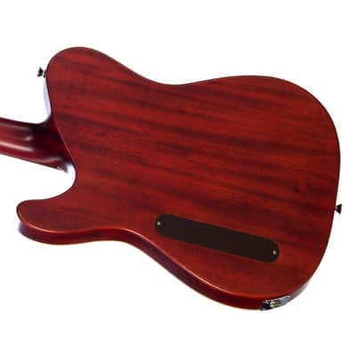 2013 Fibenare Guitars Roadmaster '56 Custom Thinline Flame Maple / Korina - Faded Cherry Sunburst - FEATHERWEIGHT Custom Boutique Electric - USED! image 4