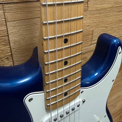 Fender Standard Stratocaster Guitar 2006-MIM- Electron Blue- 8lbs 2oz w/gig bag image 13