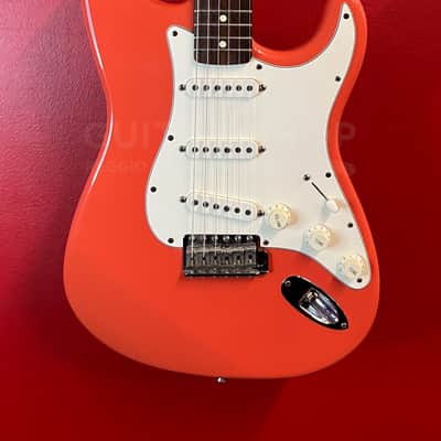 Fender Stratocaster California Series Fiesta Red Made in USA 1998 image 3