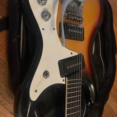 1990's Mosrite The Ventures Model "Moseley" 1965 Vintage Reissue - Made in Japan (KuroKumo) image 3