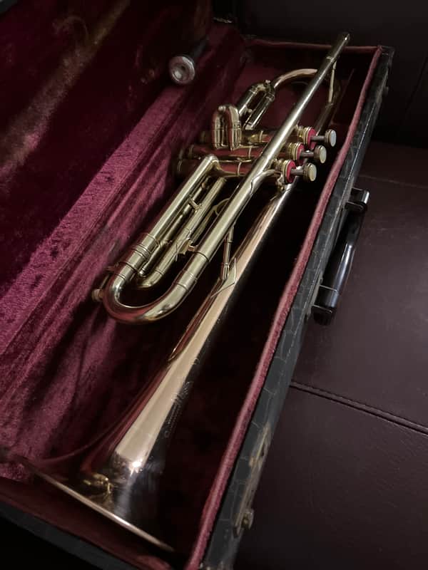 York Custom Bb Trumpet (1951) SN 172209 (Gold Brass bell)(rare) image 1