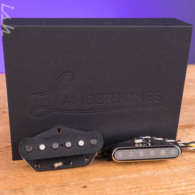 Lambertones "The Blondie" Single Coil Pickup Set Three Wire-Filter image 1