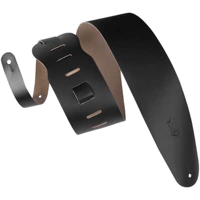 M4 BLK Sangle basse Cuir 9 cm Black Levy s image 1
