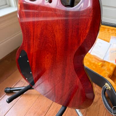 2026 Gibson Custom Shop ‘61 Les Paul SG Standard Stop Tail VOS - Cherry Red image 12